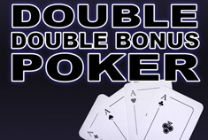 Double double bonus poker